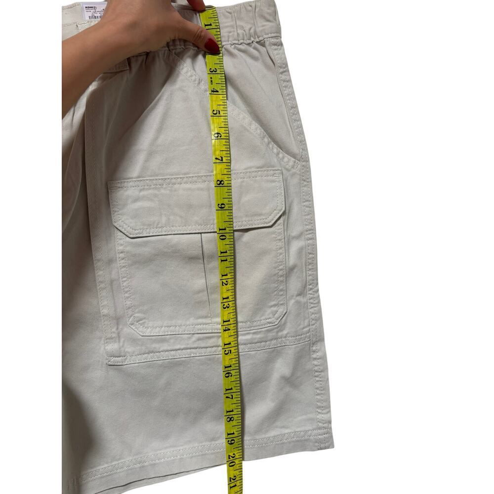 Croft & Barrow Men's Beige Side Elastic Cargo Shorts 46 - Picture 5 of 8